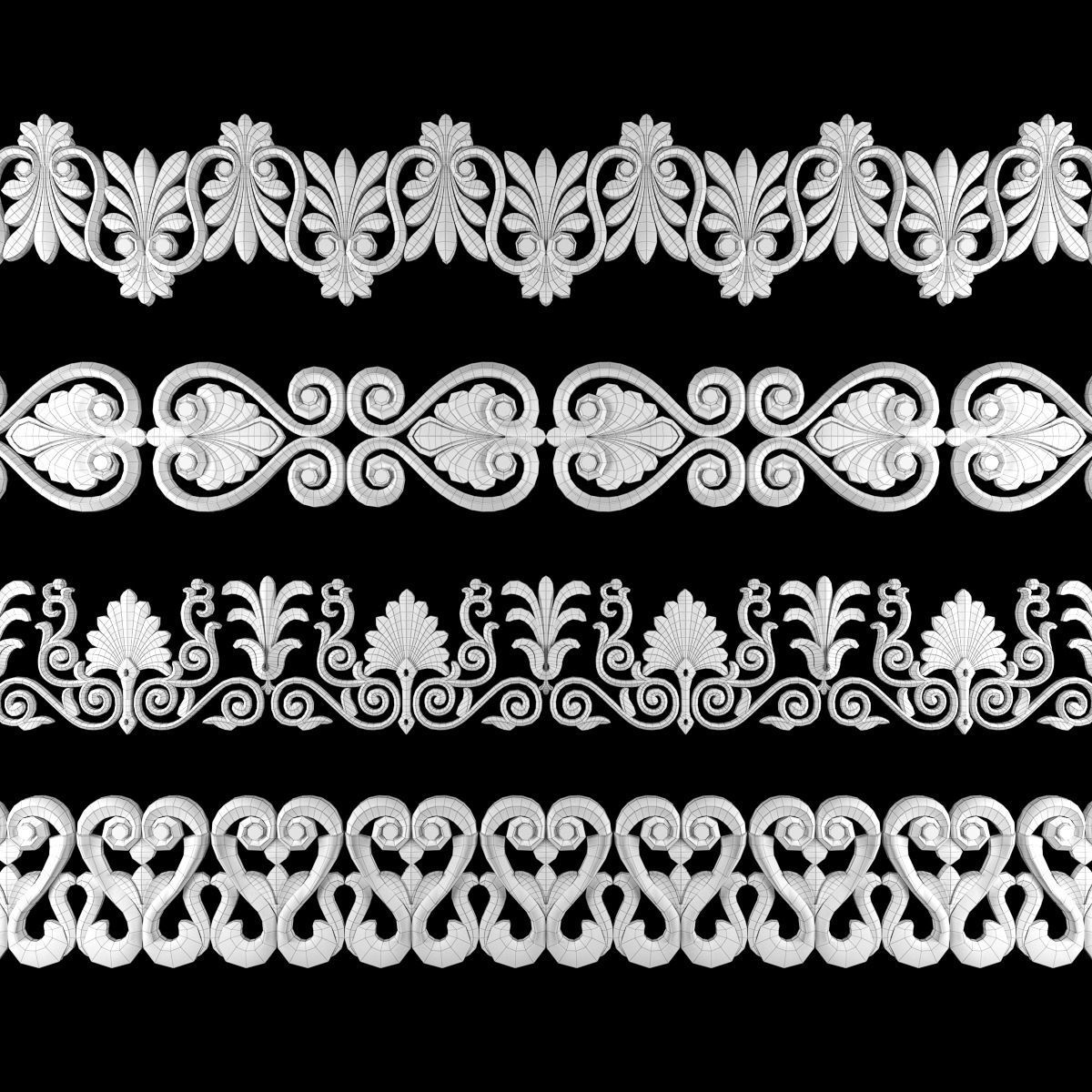 Path Ornament Pack 04 3D model_3