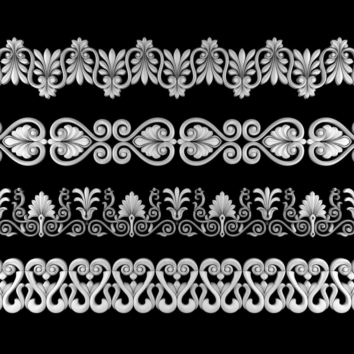 Path Ornament Pack 04 3D model_4