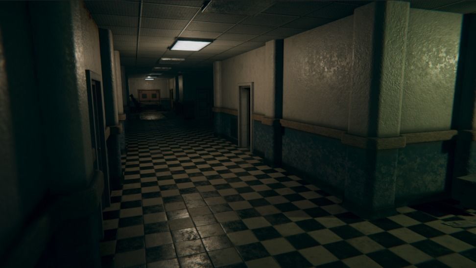 Modular Horror Hospital Pack Low-poly 3D model_1