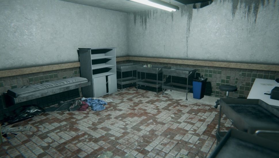 Modular Horror Hospital Pack Low-poly 3D model_9