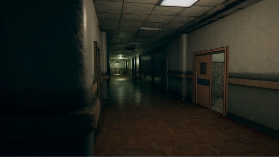 Modular Horror Hospital Pack Low-poly 3D model_2