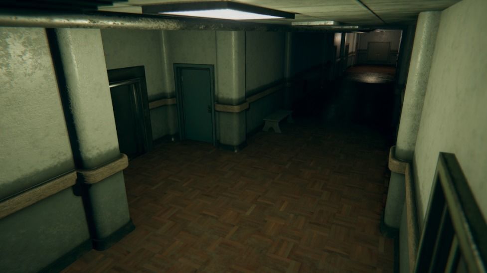 Modular Horror Hospital Pack Low-poly 3D model_4