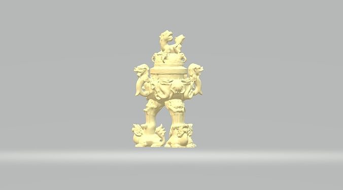 Chinese Ancient Bronze Ware Free 3D print model