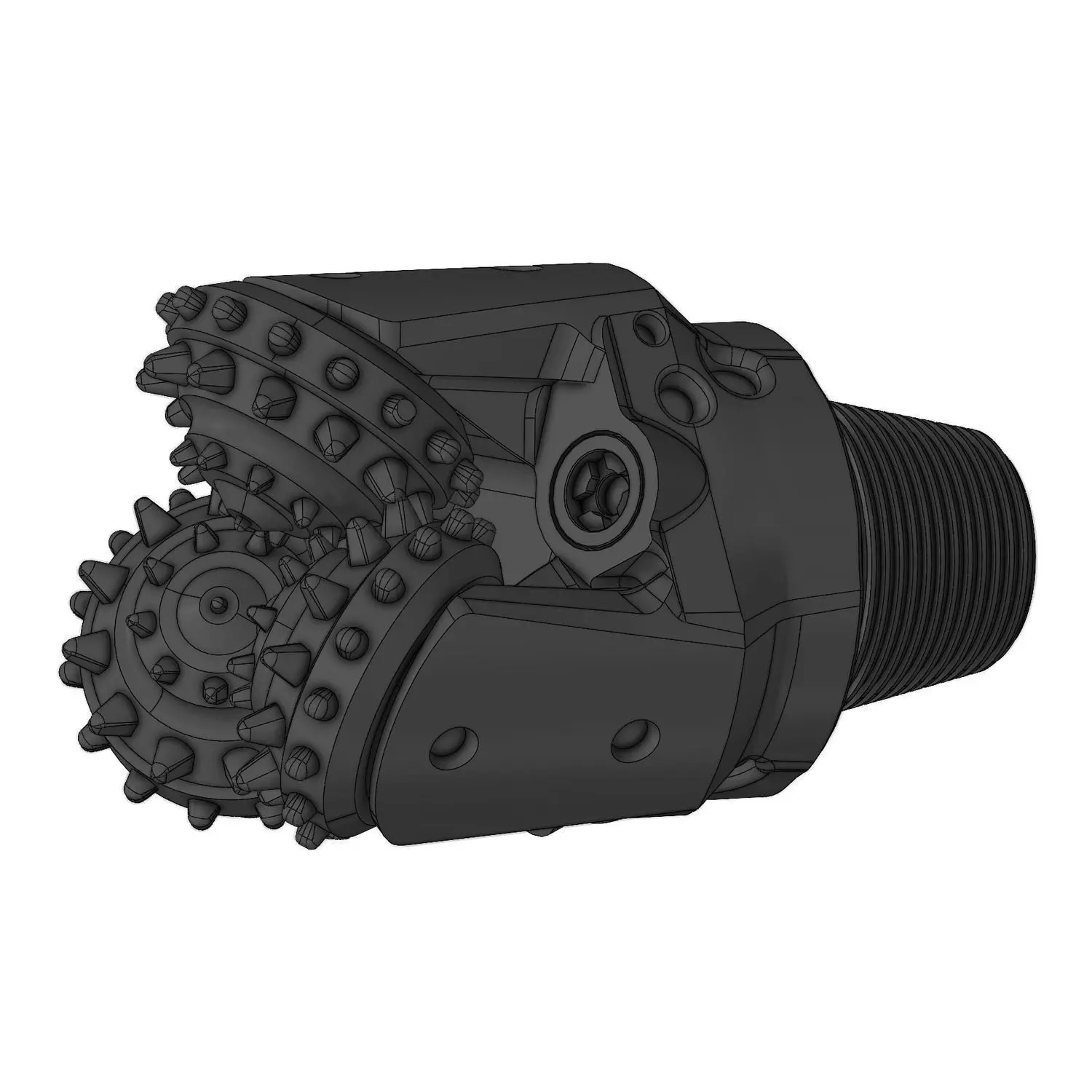 MINING DRILL BIT 3D model 3D model