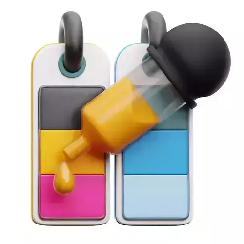 Color Picker 3D Icon
