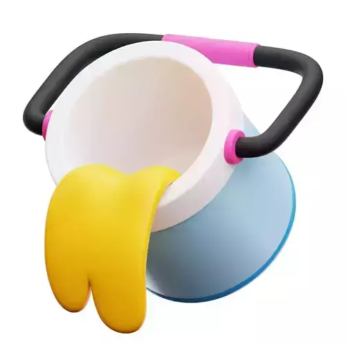 Paint Bucket 3D Icon