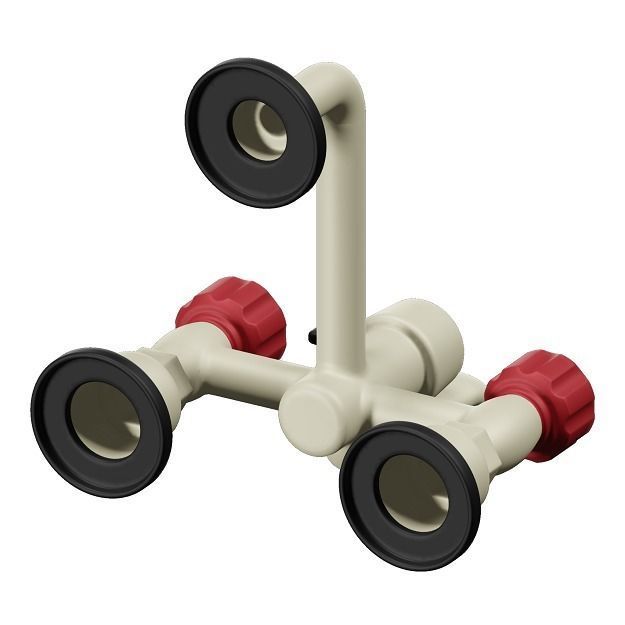 PVC Shower Tap 3D model_3