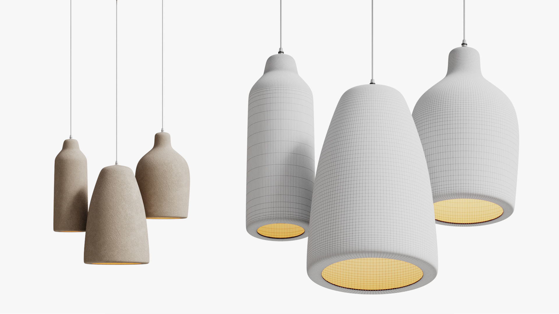 Vakkerlight 1hh Pendant Light 3D model_5