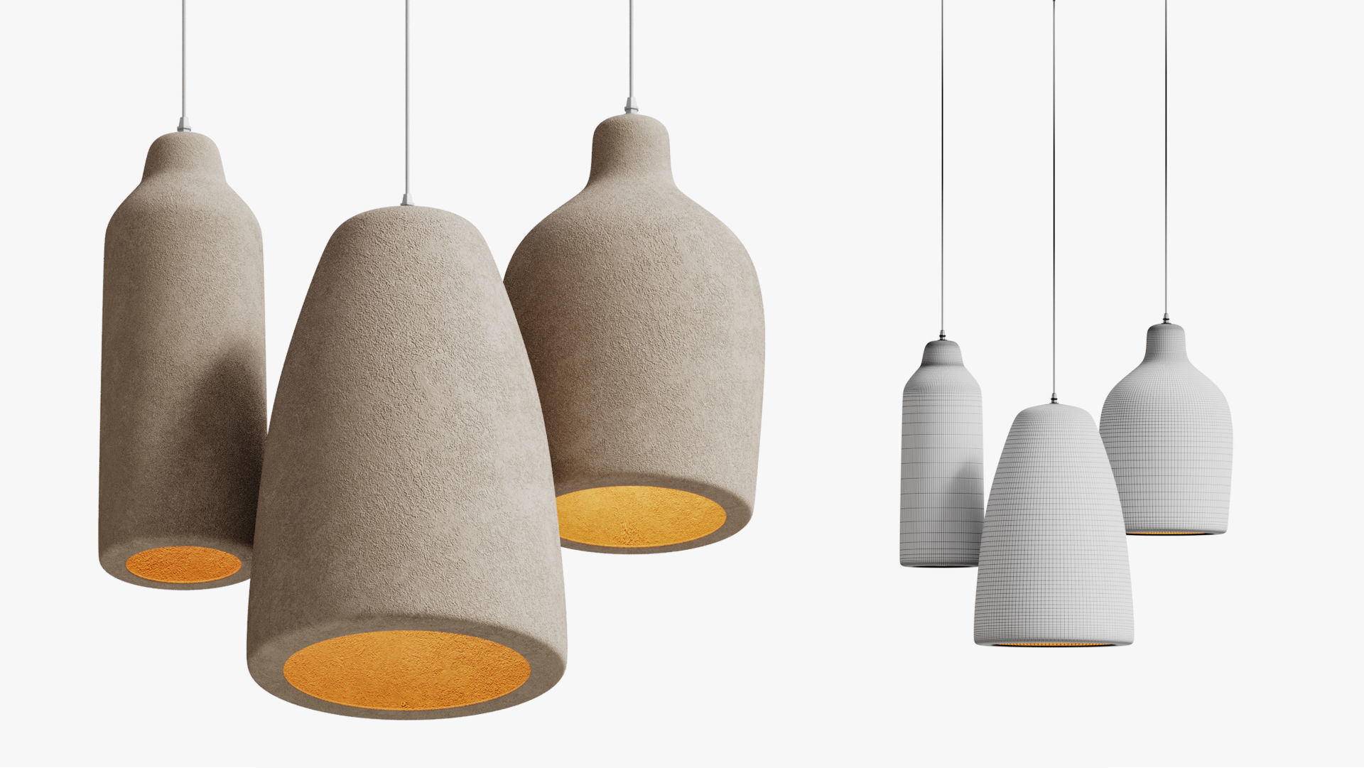 Vakkerlight 1hh Pendant Light 3D model_4