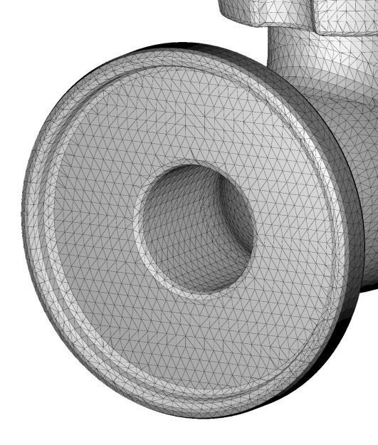 PVC Washing Machine Tap 3D model_6