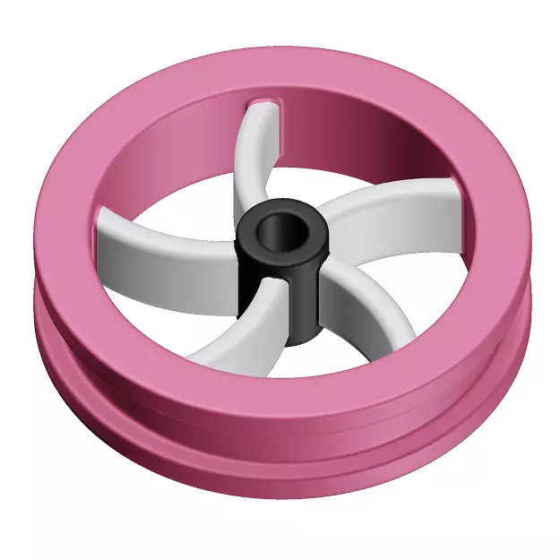 Kids Flywheel Toy 3D model_0