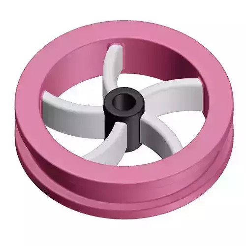 Kids Flywheel Toy 3D model