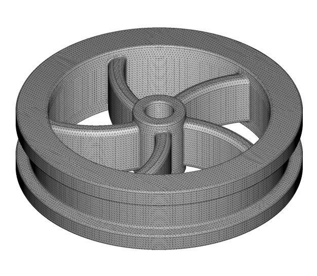 Kids Flywheel Toy 3D model_3