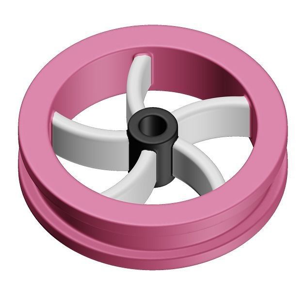 Kids Flywheel Toy 3D model_1