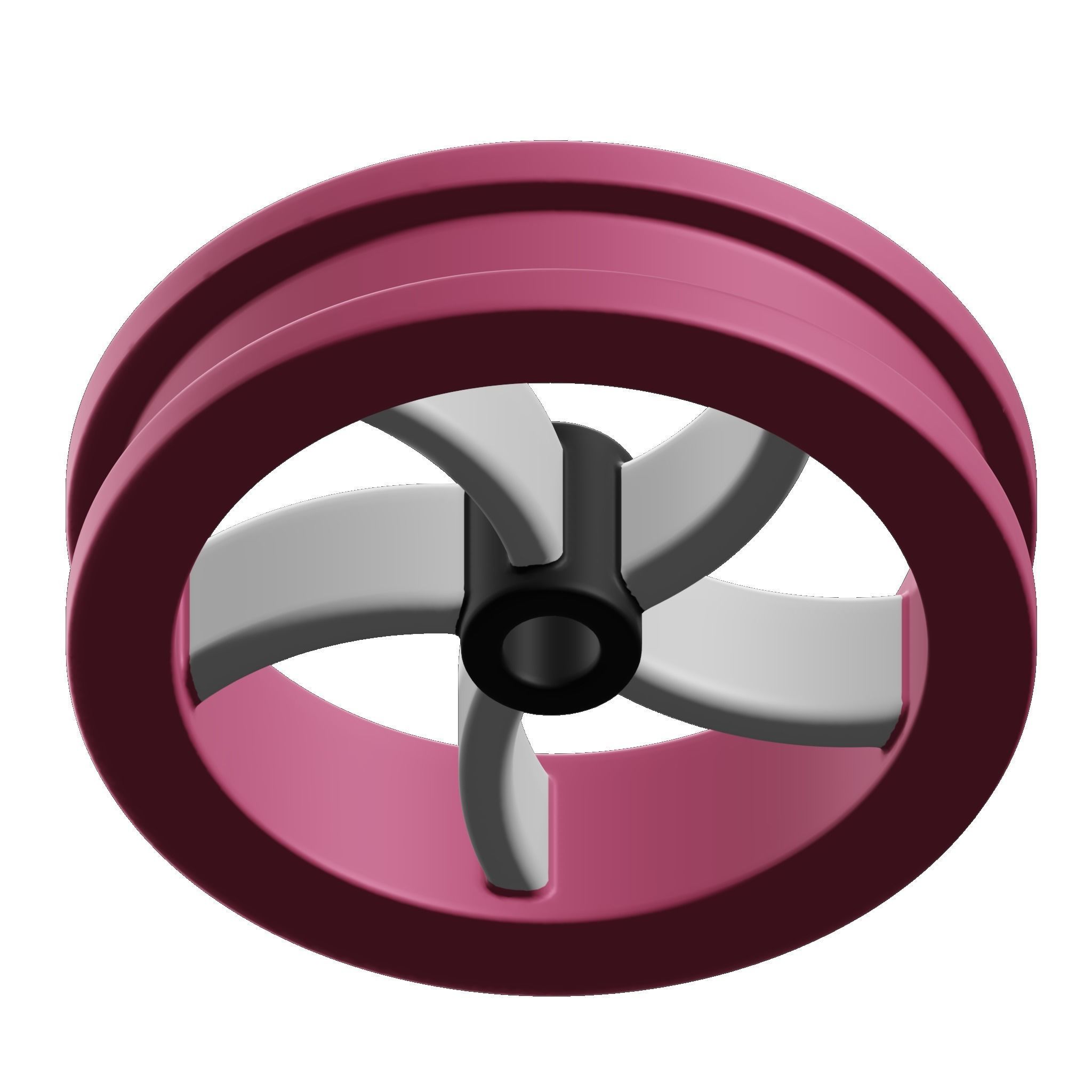 Kids Flywheel Toy 3D model_2