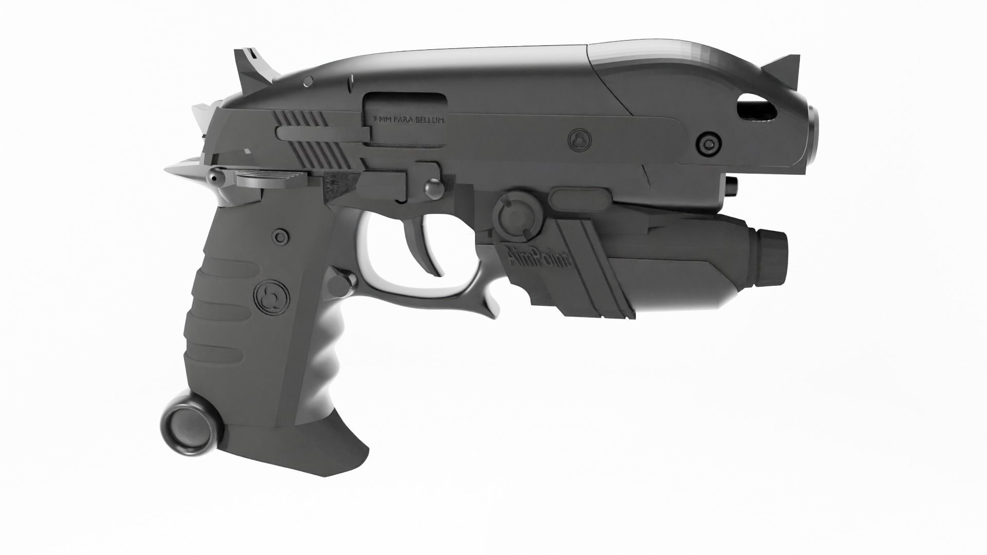 DNA2- Karin-Aoi-PROP-Pistol- GunlikeObject 3D print model_1