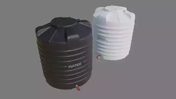 Water Tank 1 3D model