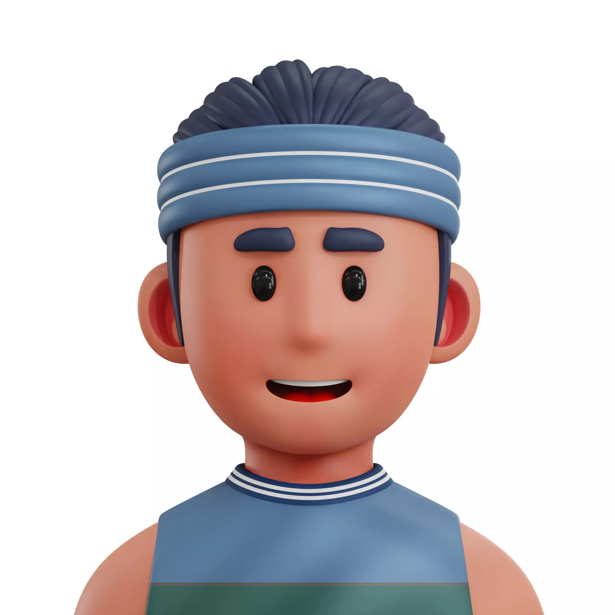 3D model Running Player Avatar 3D Icon VR / AR / low-poly | CGTrader