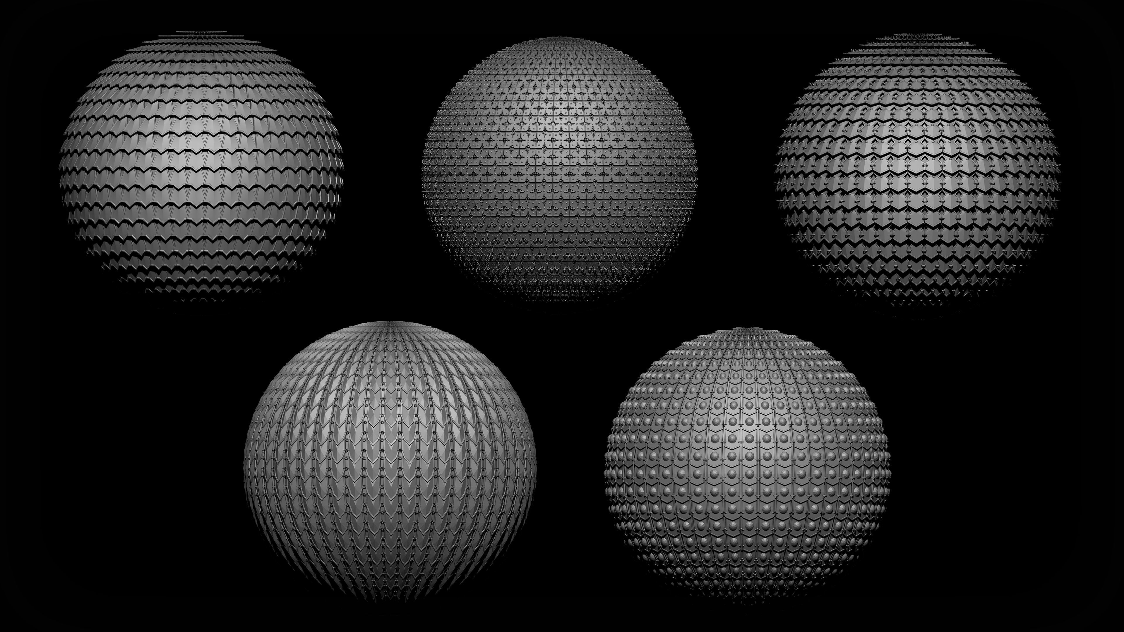 Zbrush - 45 Scale Nanomesh  Meshes Texture_4