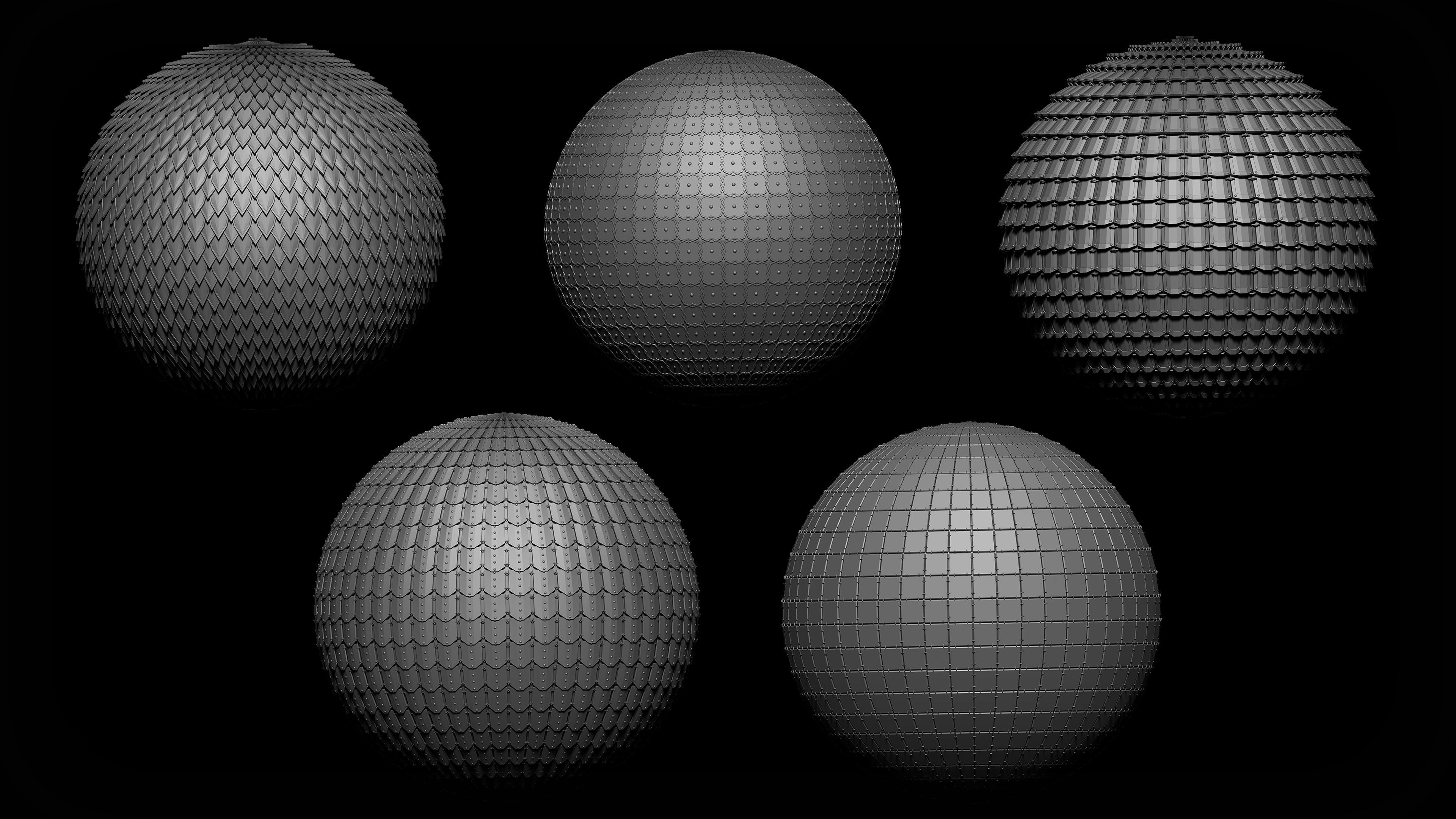 Zbrush - 45 Scale Nanomesh  Meshes Texture_2