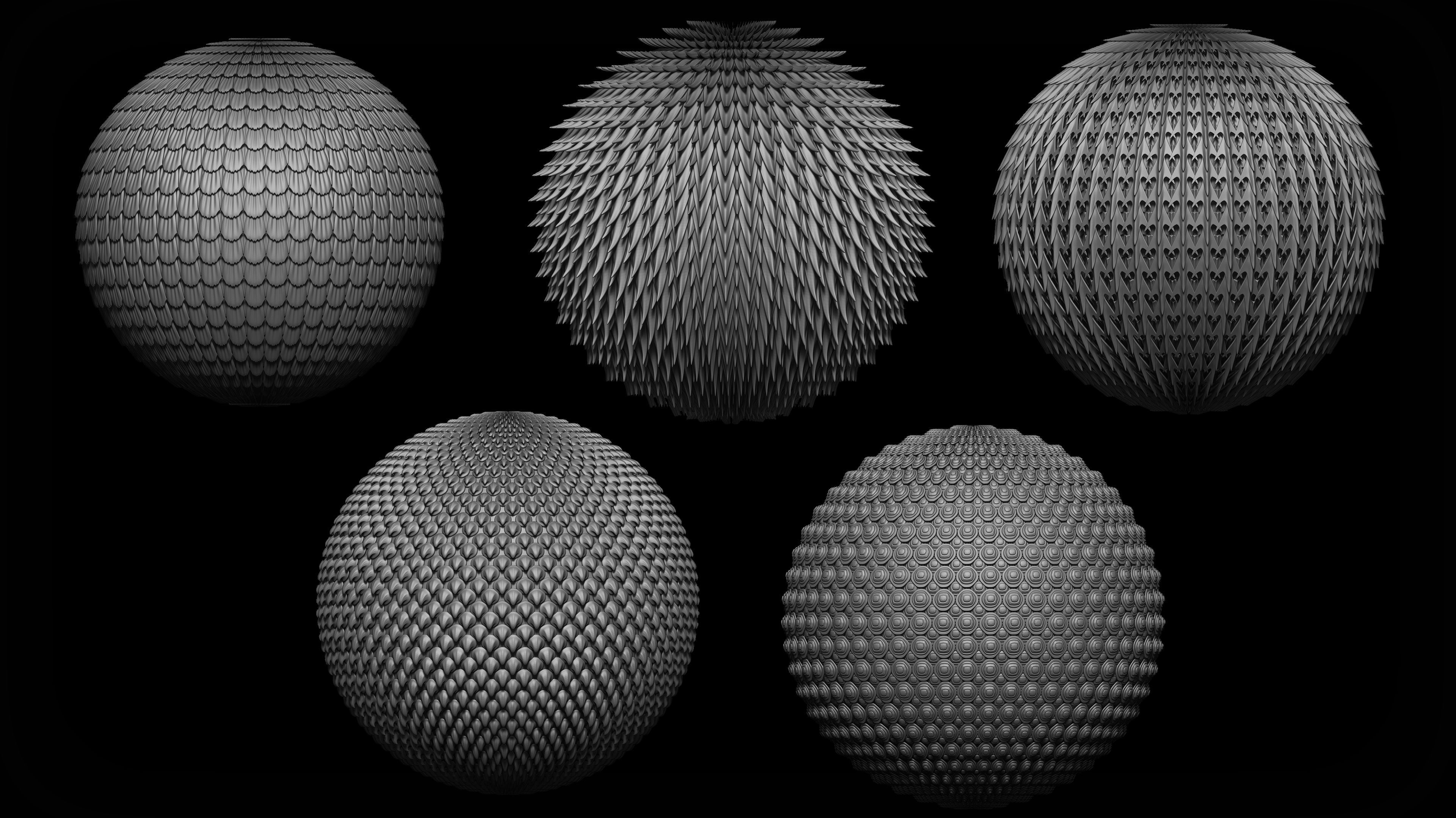 Zbrush - 45 Scale Nanomesh  Meshes Texture_5