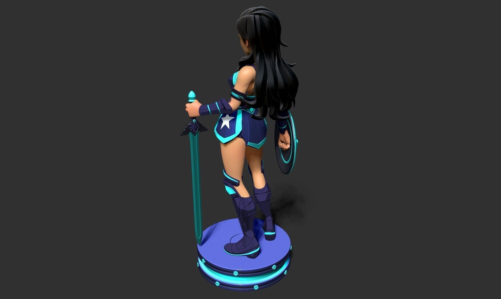 Wonder Woman - MultiVersus Fanart 3D print model_20