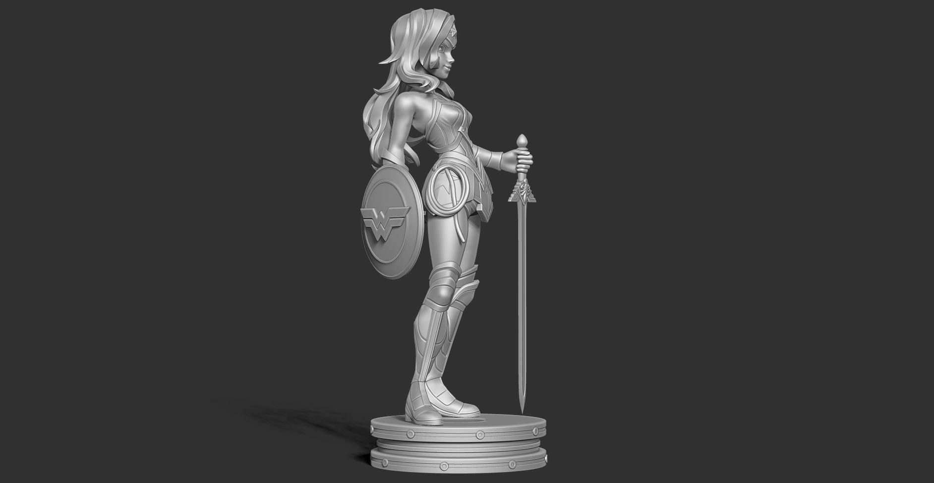Wonder Woman - MultiVersus Fanart 3D print model_15