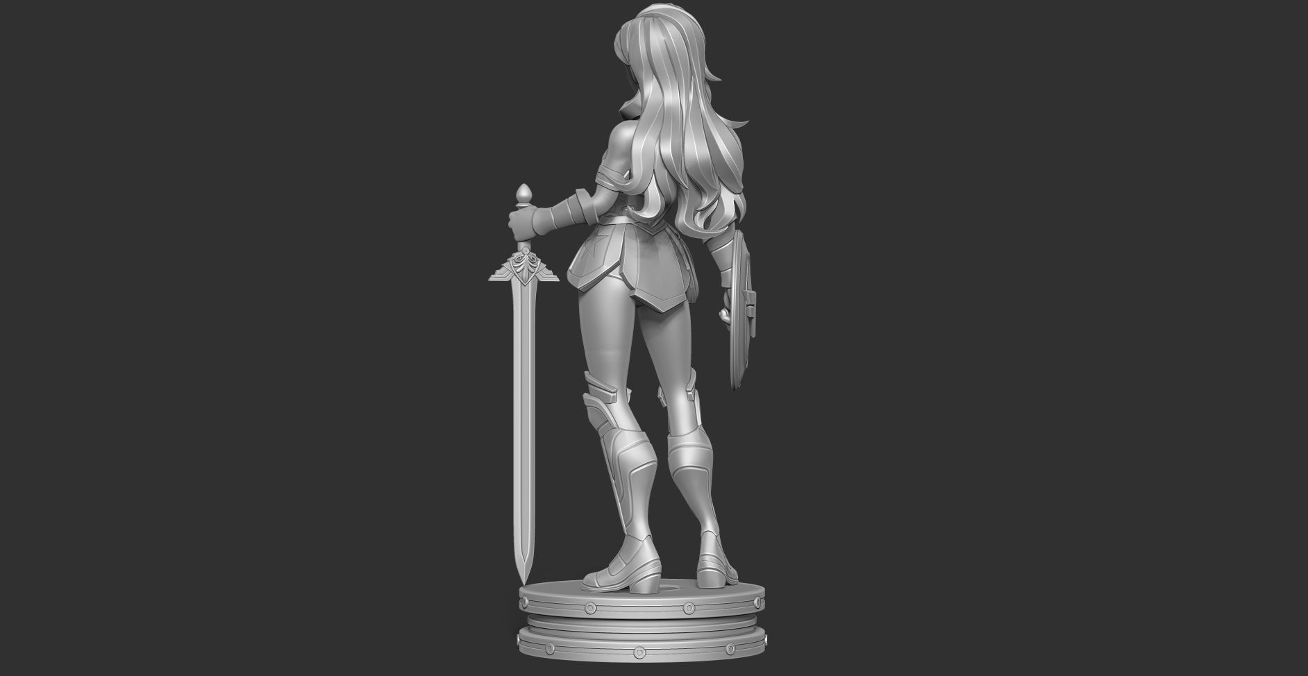 Wonder Woman - MultiVersus Fanart 3D print model_9