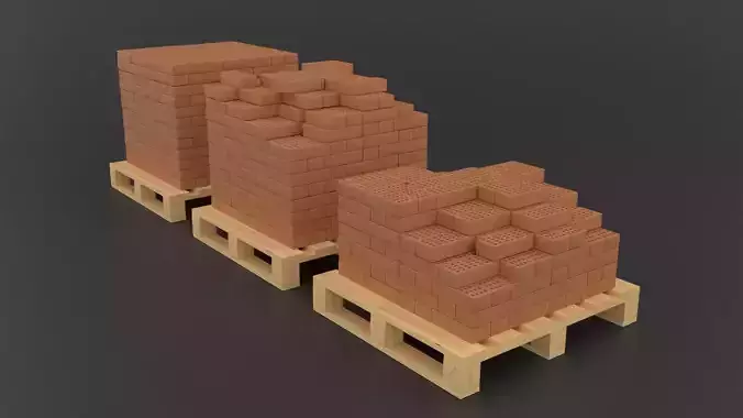 Pallet of brick