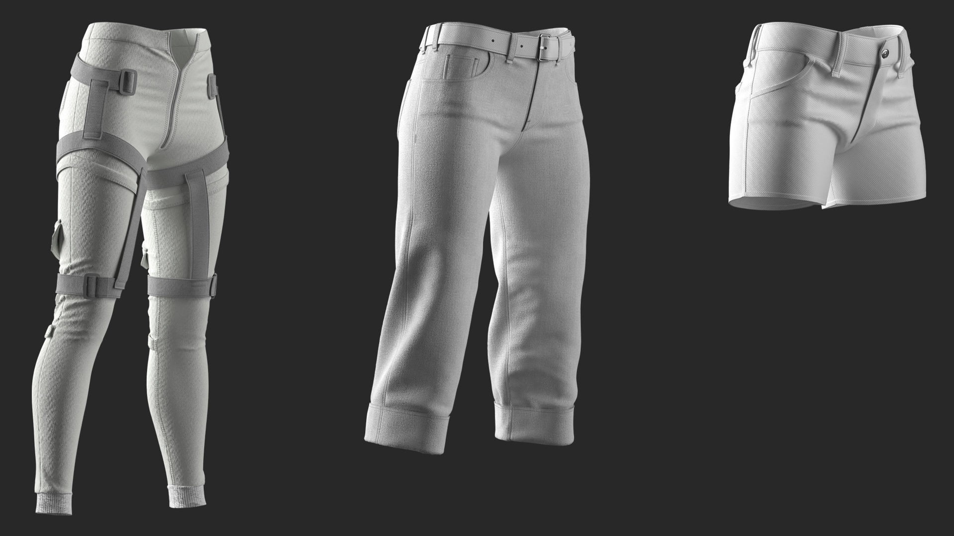 18 Womens Clothes - Vol 3 - Marvelous Designer 3D model_5