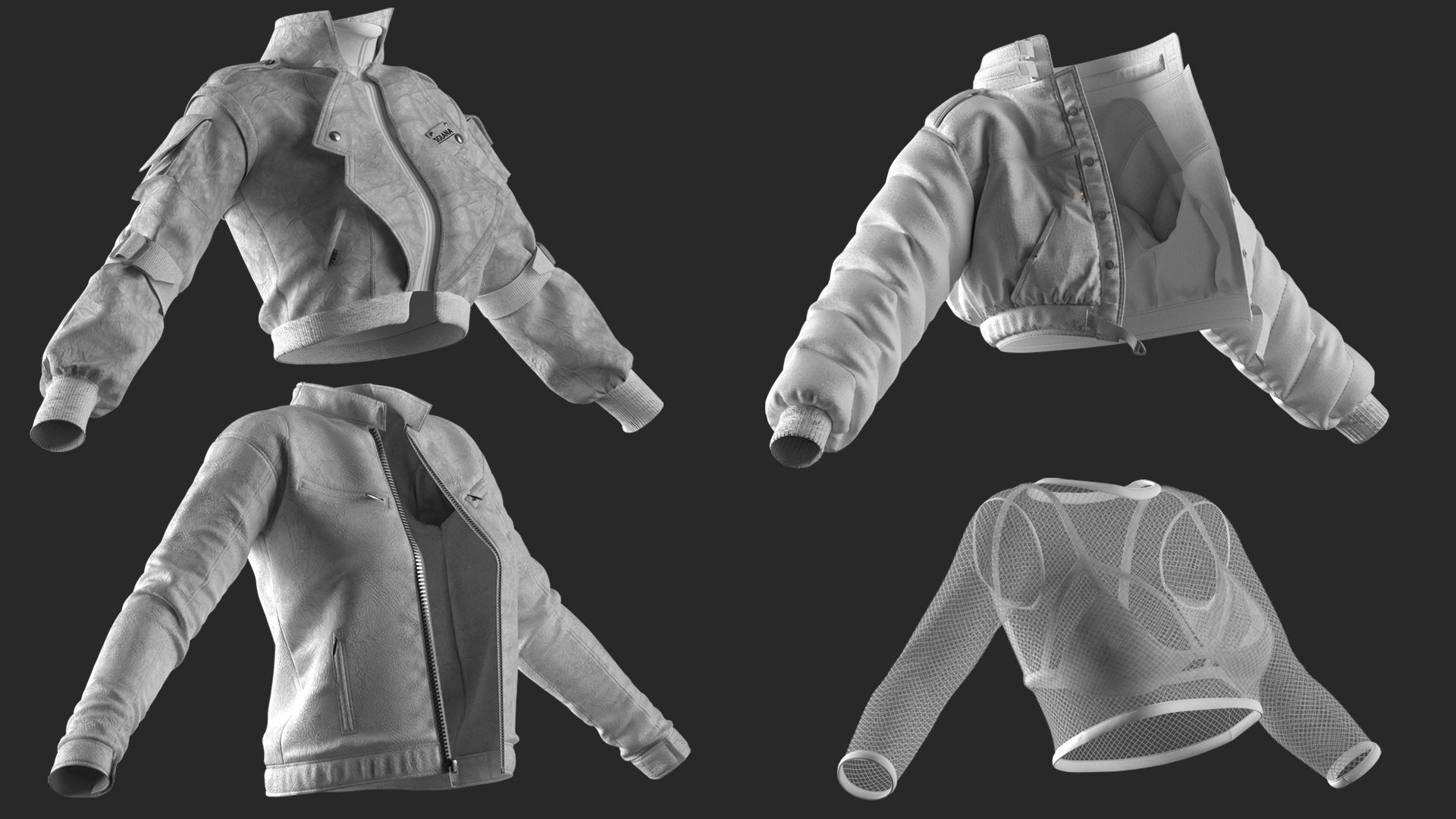 18 Womens Clothes - Vol 3 - Marvelous Designer 3D model_3