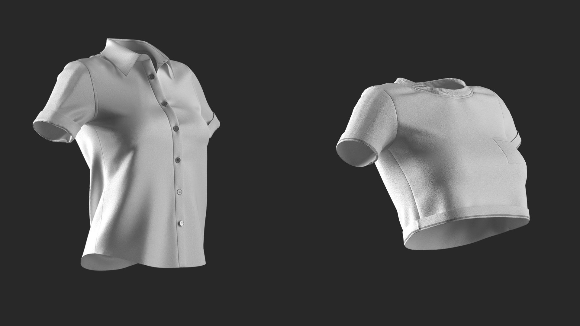 18 Womens Clothes - Vol 3 - Marvelous Designer 3D model_2