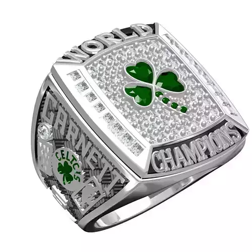 Banner17 NBA Championship Ring 3D print model Banner17 NBA Championship Ring 3D print model