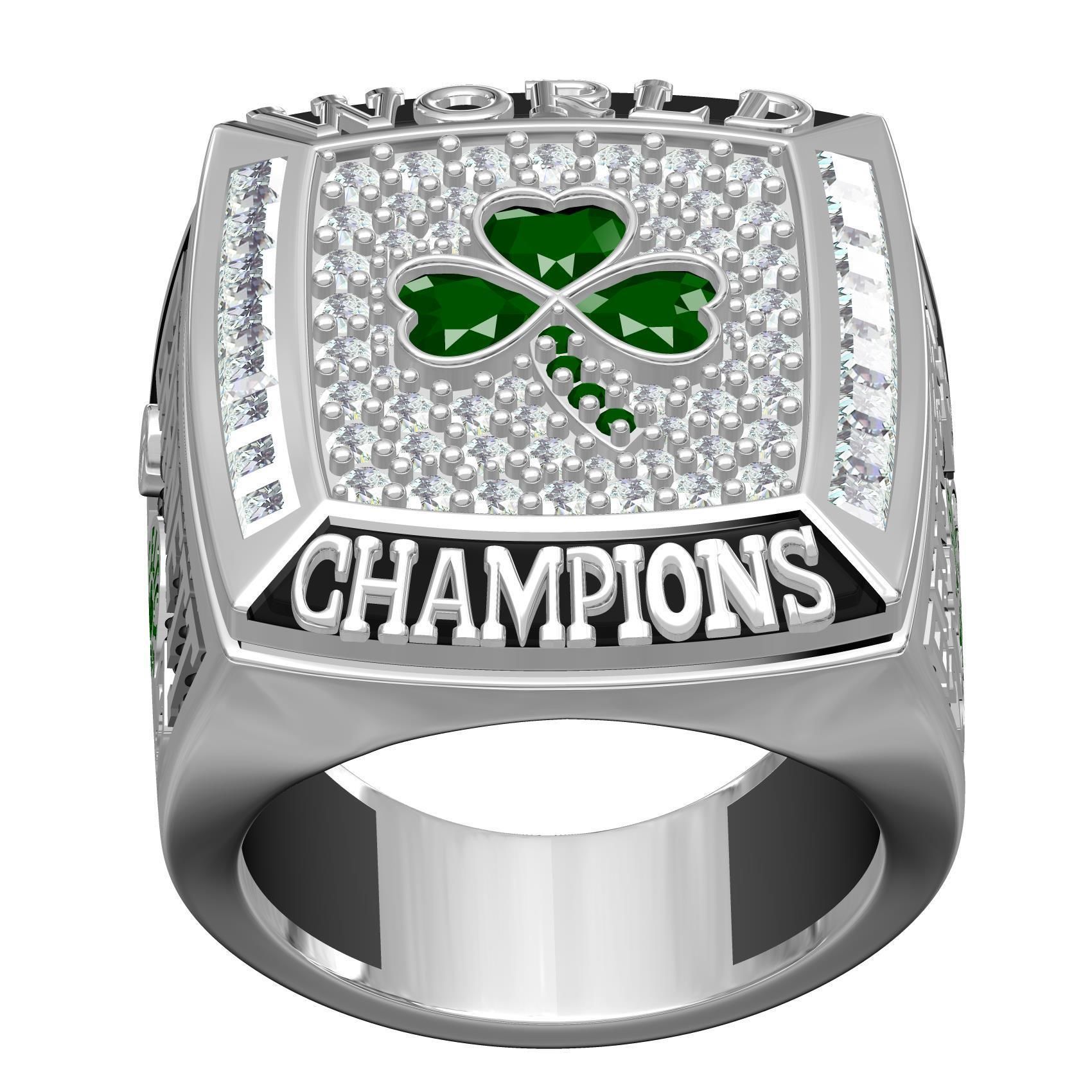 Banner17 NBA Championship Ring 3D print model_2