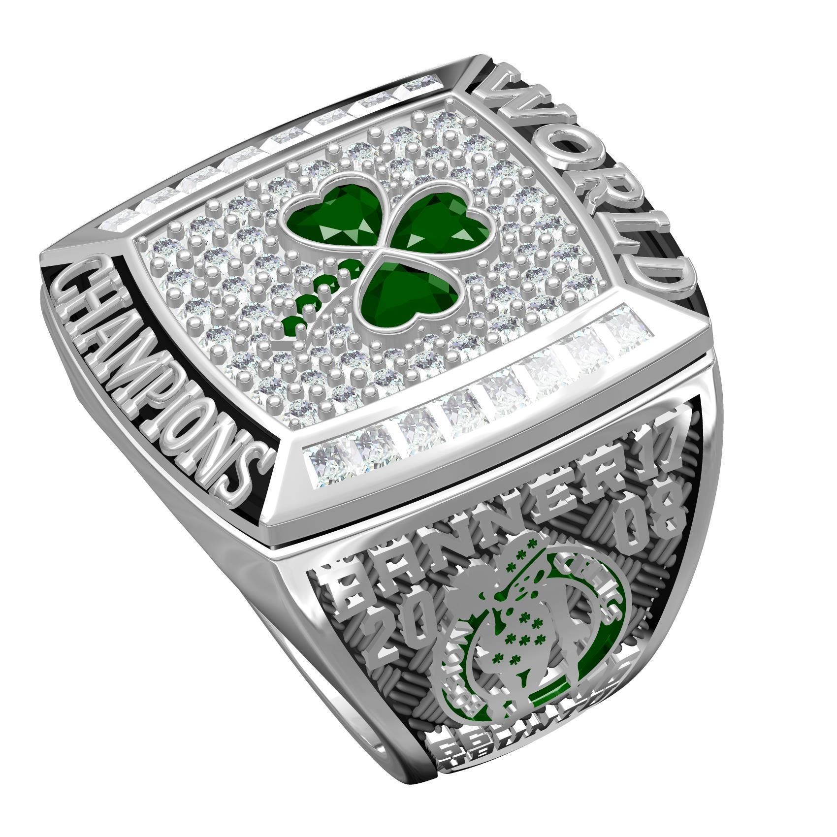 Banner17 NBA Championship Ring 3D print model_1