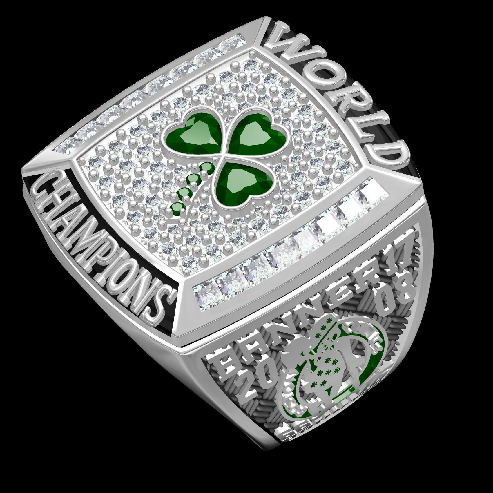 Banner17 NBA Championship Ring 3D print model_11