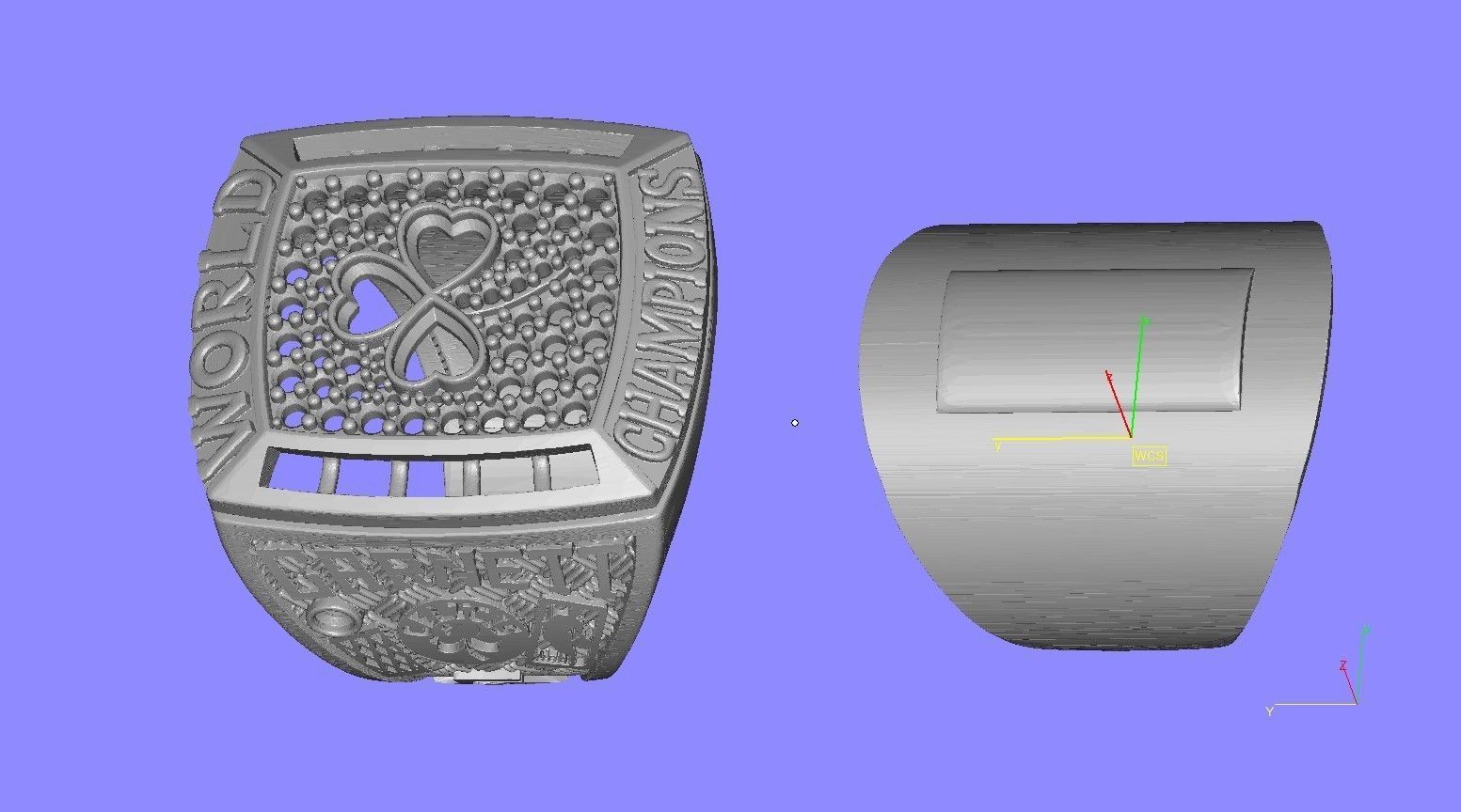 Banner17 NBA Championship Ring 3D print model_14