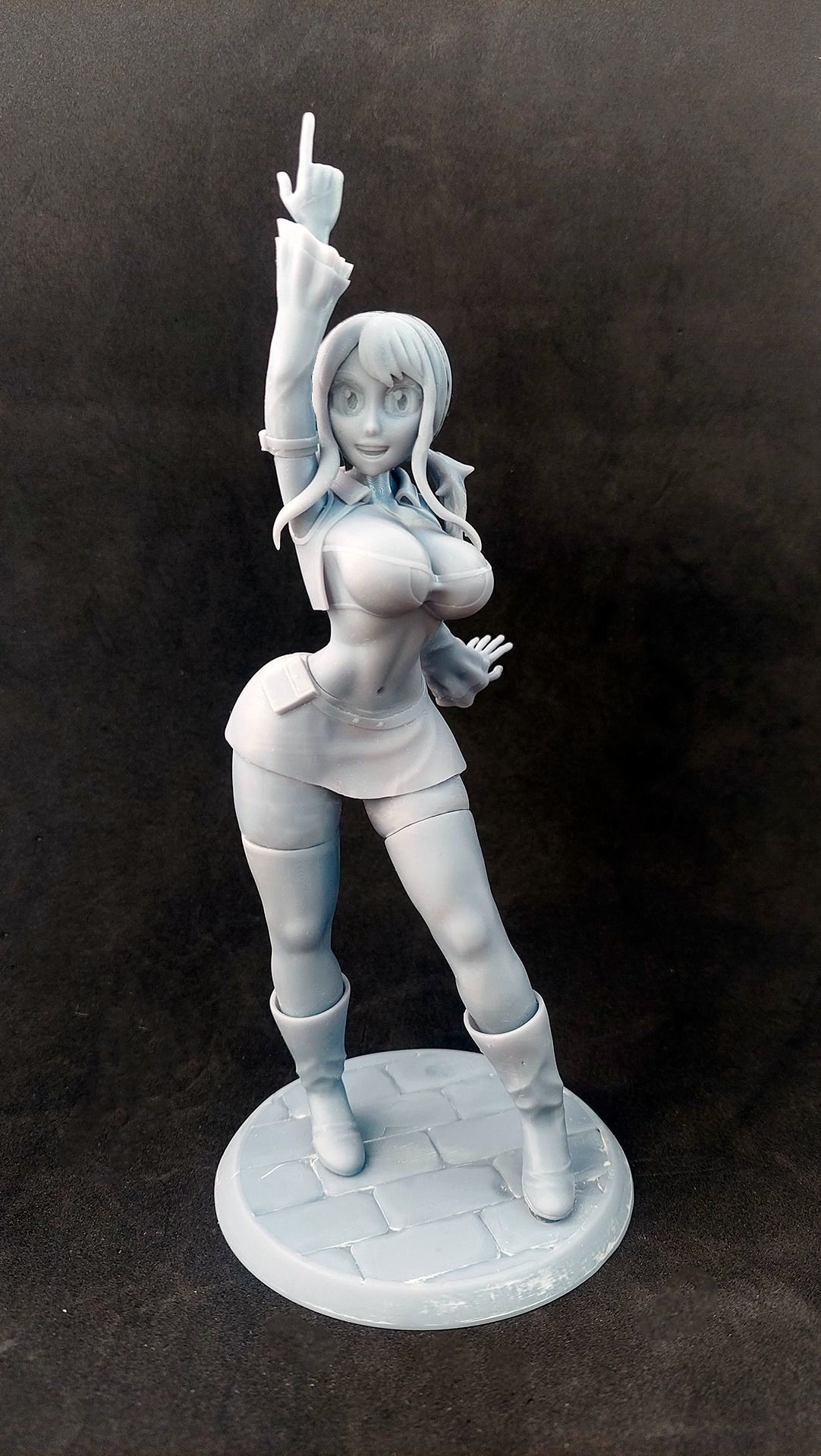 Lucy Heartfilia from Fairy Tail 3 versions 3D print model_6