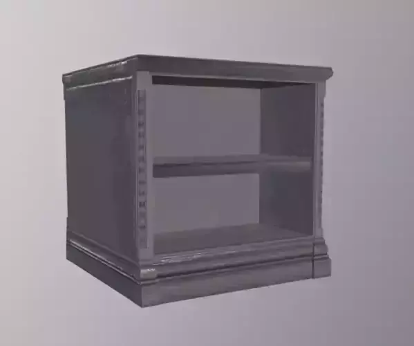 Main Shelve Bottom Wood White