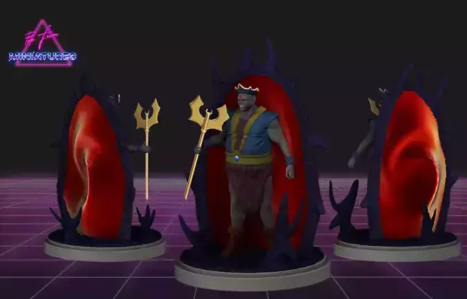 Angast figure From MOTU 3D print model