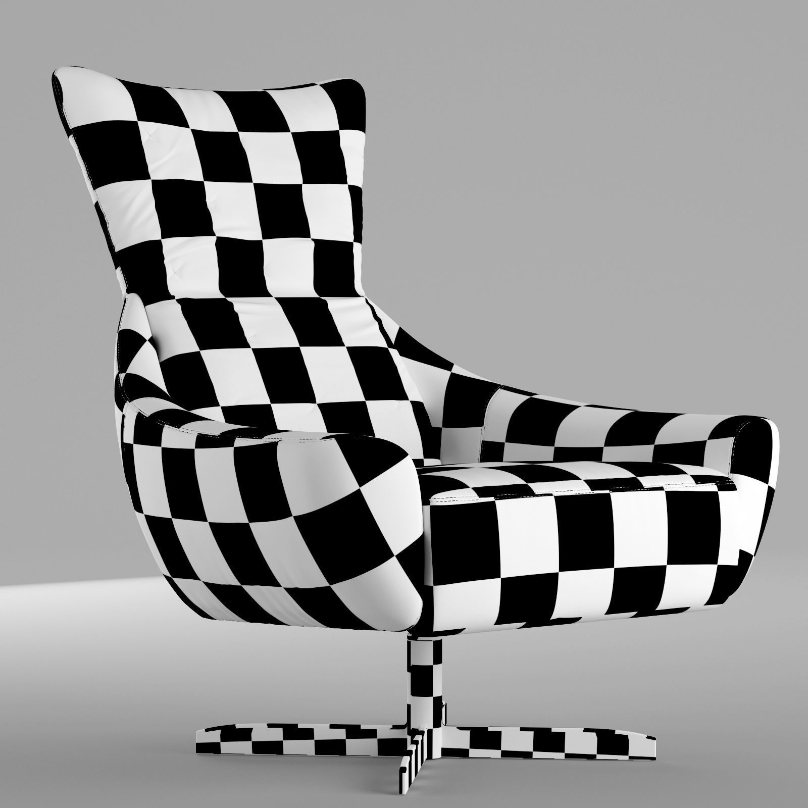 Armchair Loopy Loop Co 3D model_5