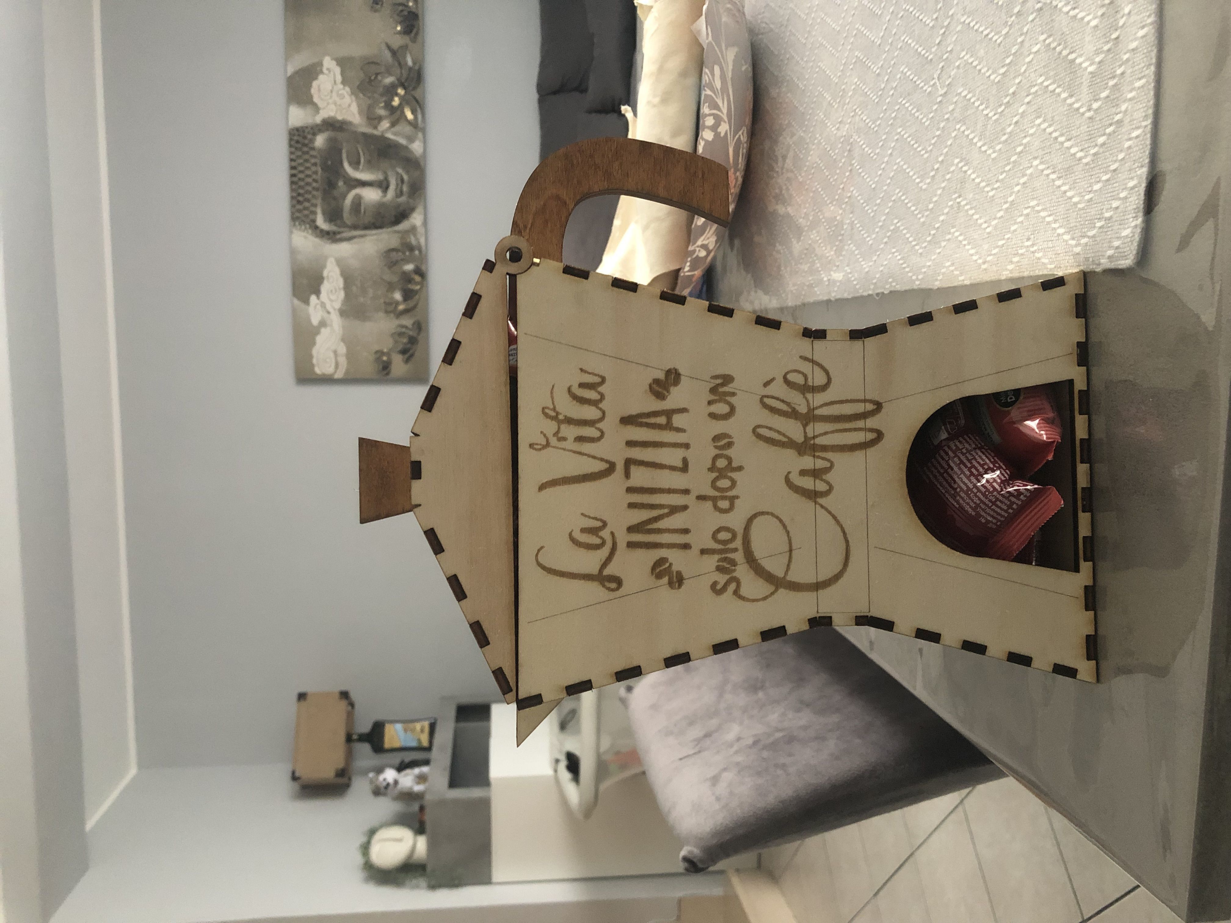 LASER CUT - COFFEE POD CAPSULE HOLDER 3D model_1