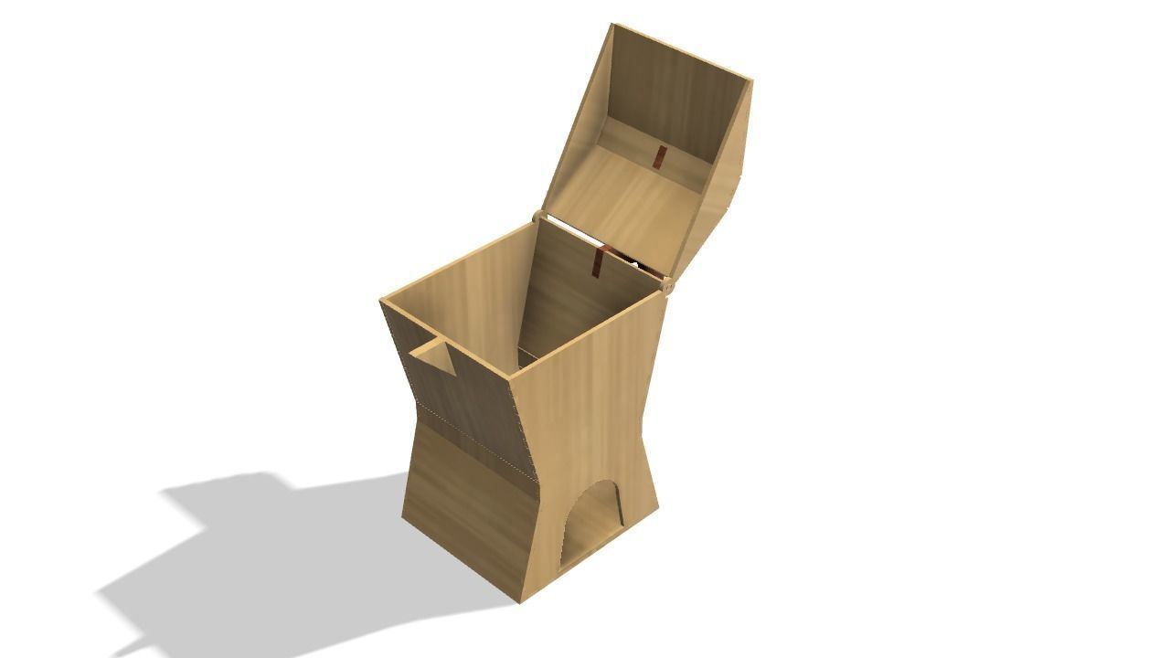 LASER CUT - COFFEE POD CAPSULE HOLDER 3D model_6