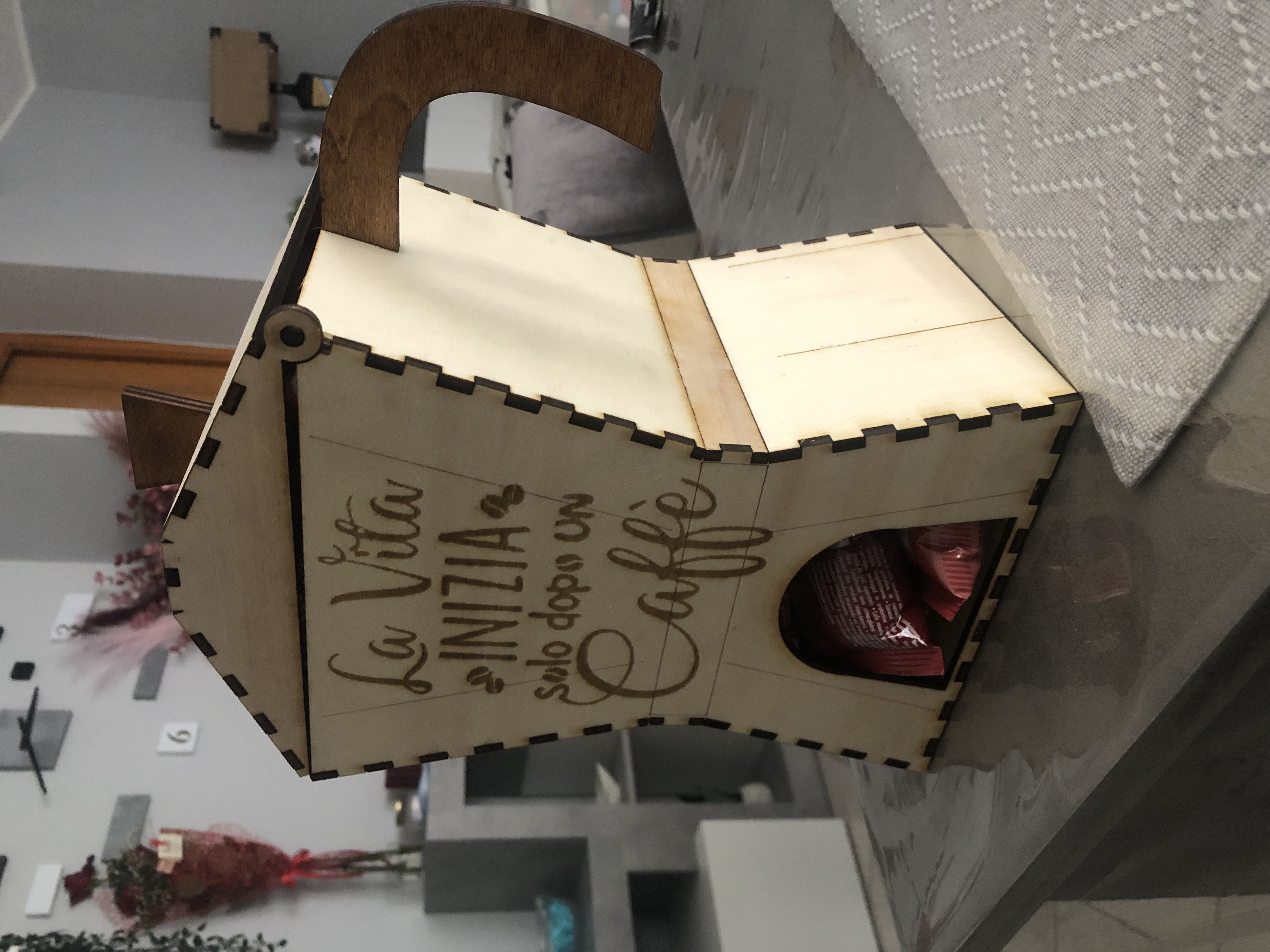 LASER CUT - COFFEE POD CAPSULE HOLDER 3D model_2