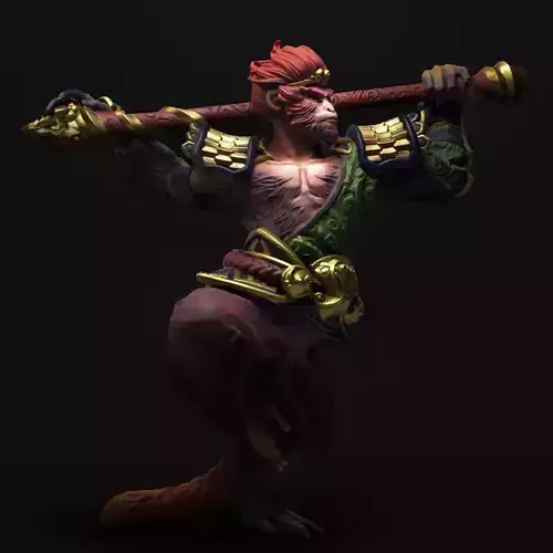 Dota 2 Monkey king 3d print