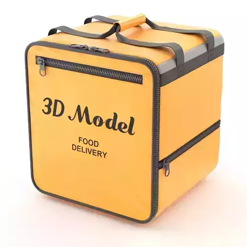 Food Delivery Bag 3D model