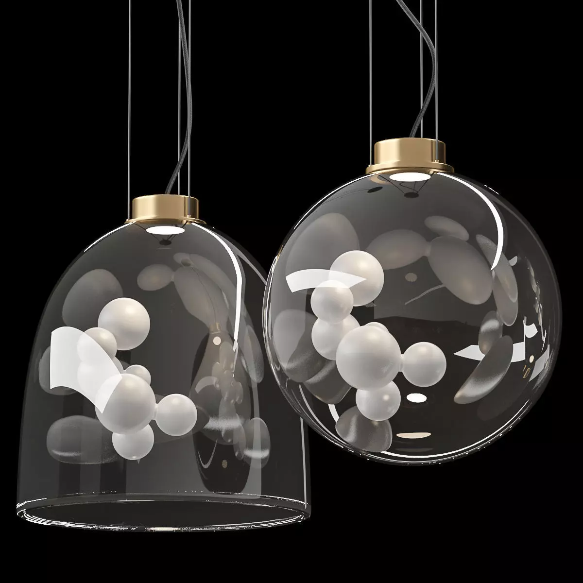 Soap Sphere and Dome 3D model