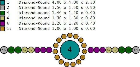 Women Wedding Rings 0032 3D print model_9