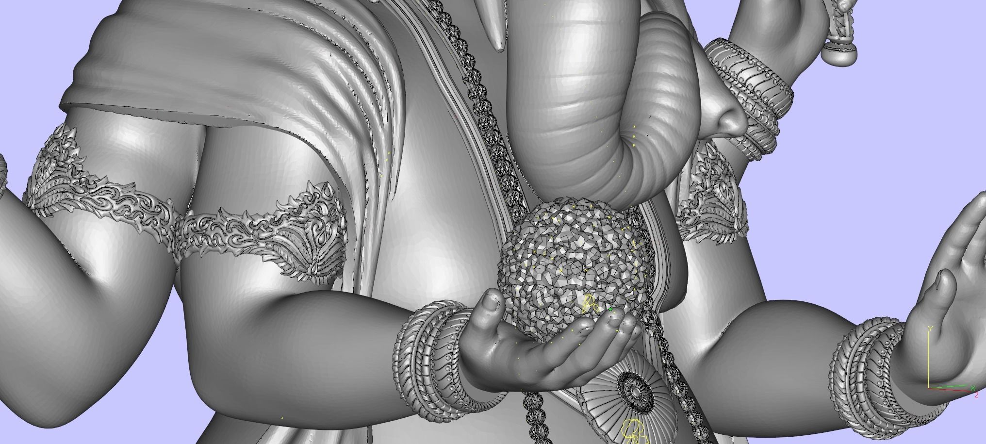 Ganesh 3D print model_6