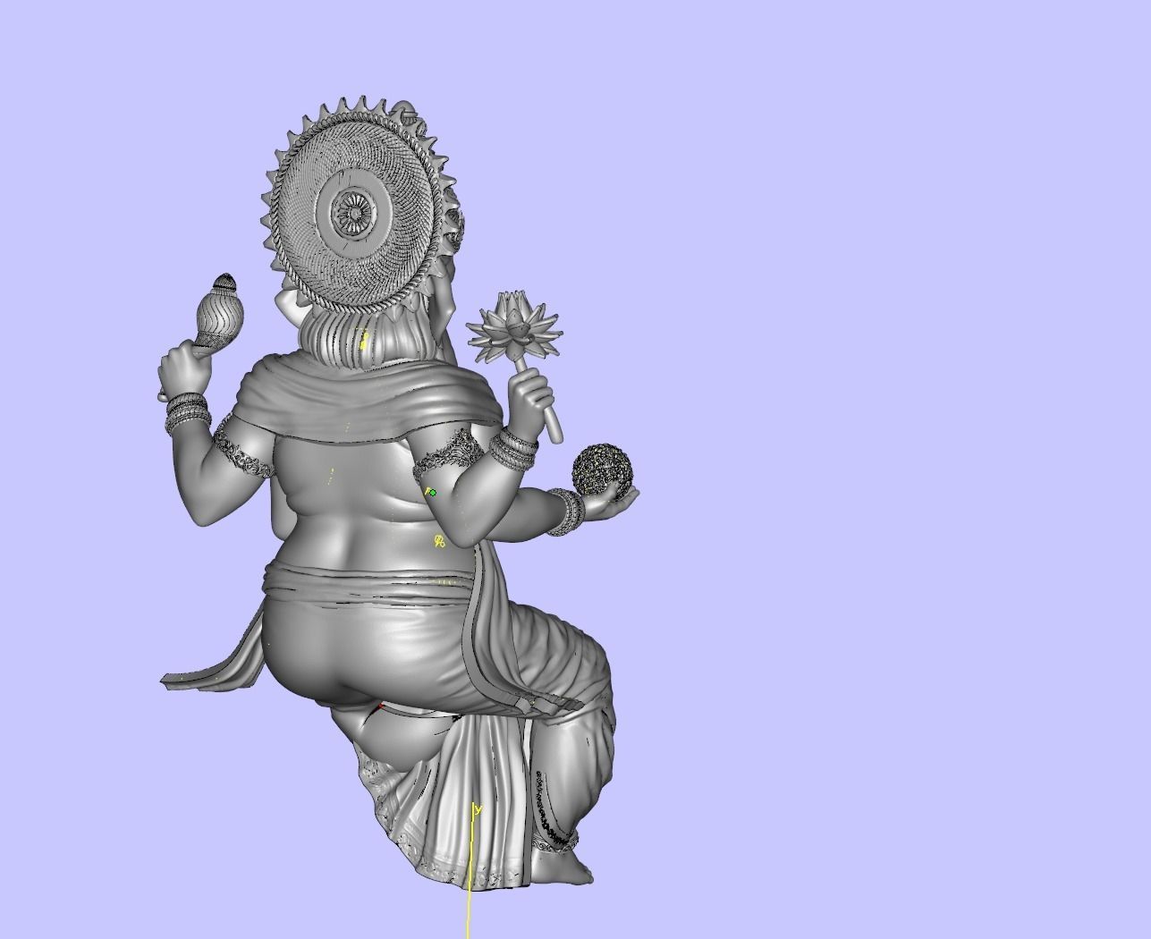Ganesh 3D print model_2
